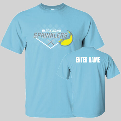 Black Hawk Sprinklers - Ultra Cotton T-Shirt w/ Name Thumbnail